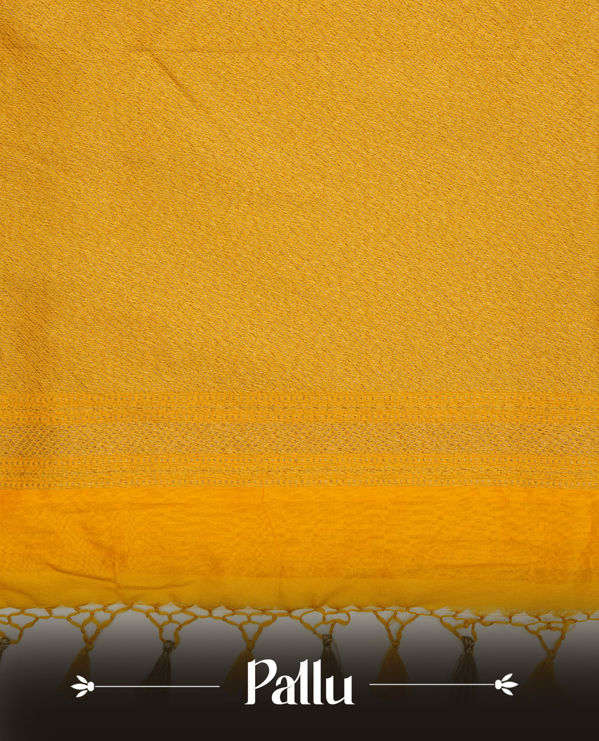 Daisy Yellow Colour Banaras Katan Silk Saree