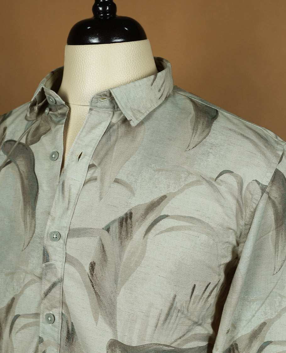 Multi Colour Printed GIANTI Full Sleeve Shirt for Men