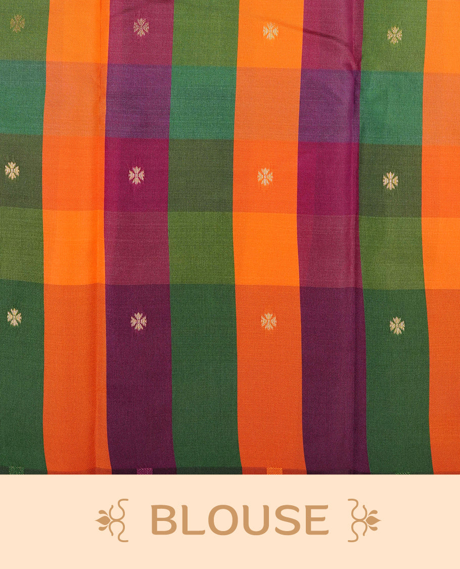 MultiColour colour soft silk saree.