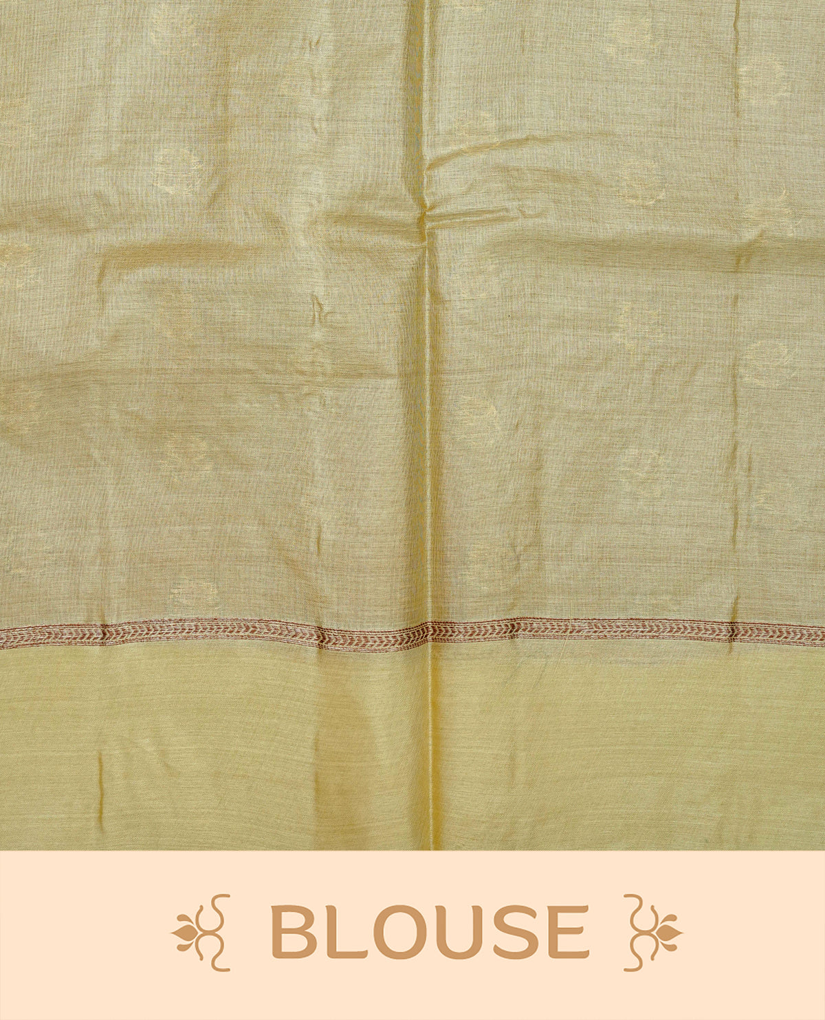 Dark mustard colour banaras silk saree featuring Gold zari buttas on body, complemented by contrast Pale yellow colour border, comes with matching blouse piece.