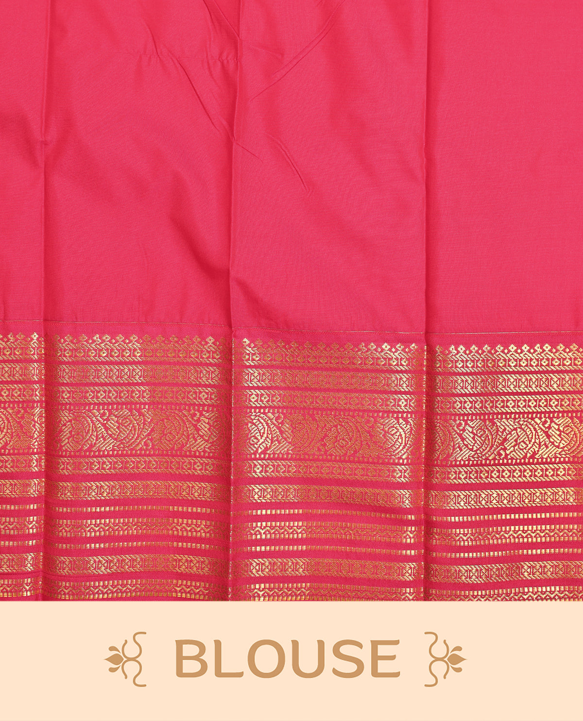 Cream colour soft silk saree