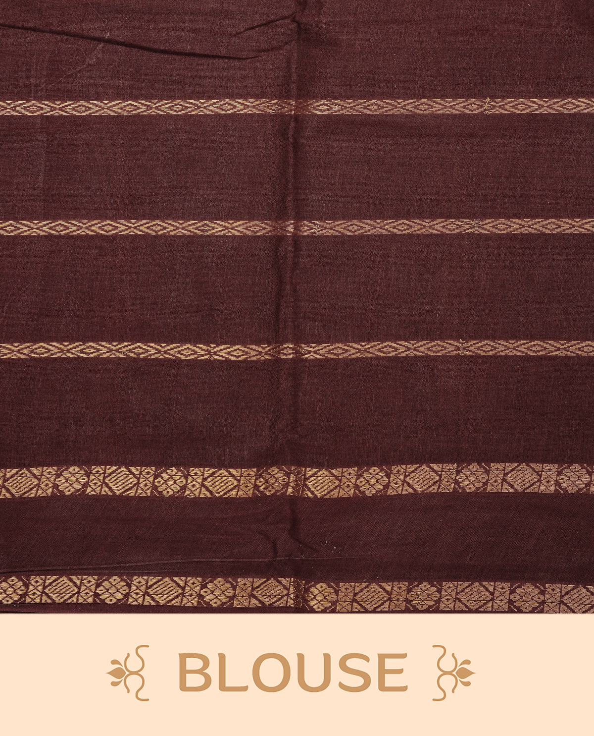 Mustard yellow colour Sungudi cotton saree featuring elegant gold zari stripes on the body, complemented by a contrast Maroon with gold zari border and pallu, paired with a matching blouse piece