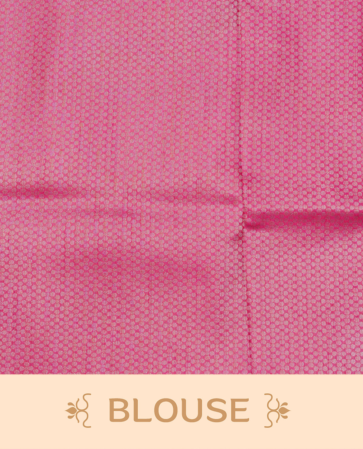 Magenta colour softie silk saree featuring silvar zari, rich pallu floral pattern brocade body, with contrasting self colour patterned border.paired with matching blouse piece.