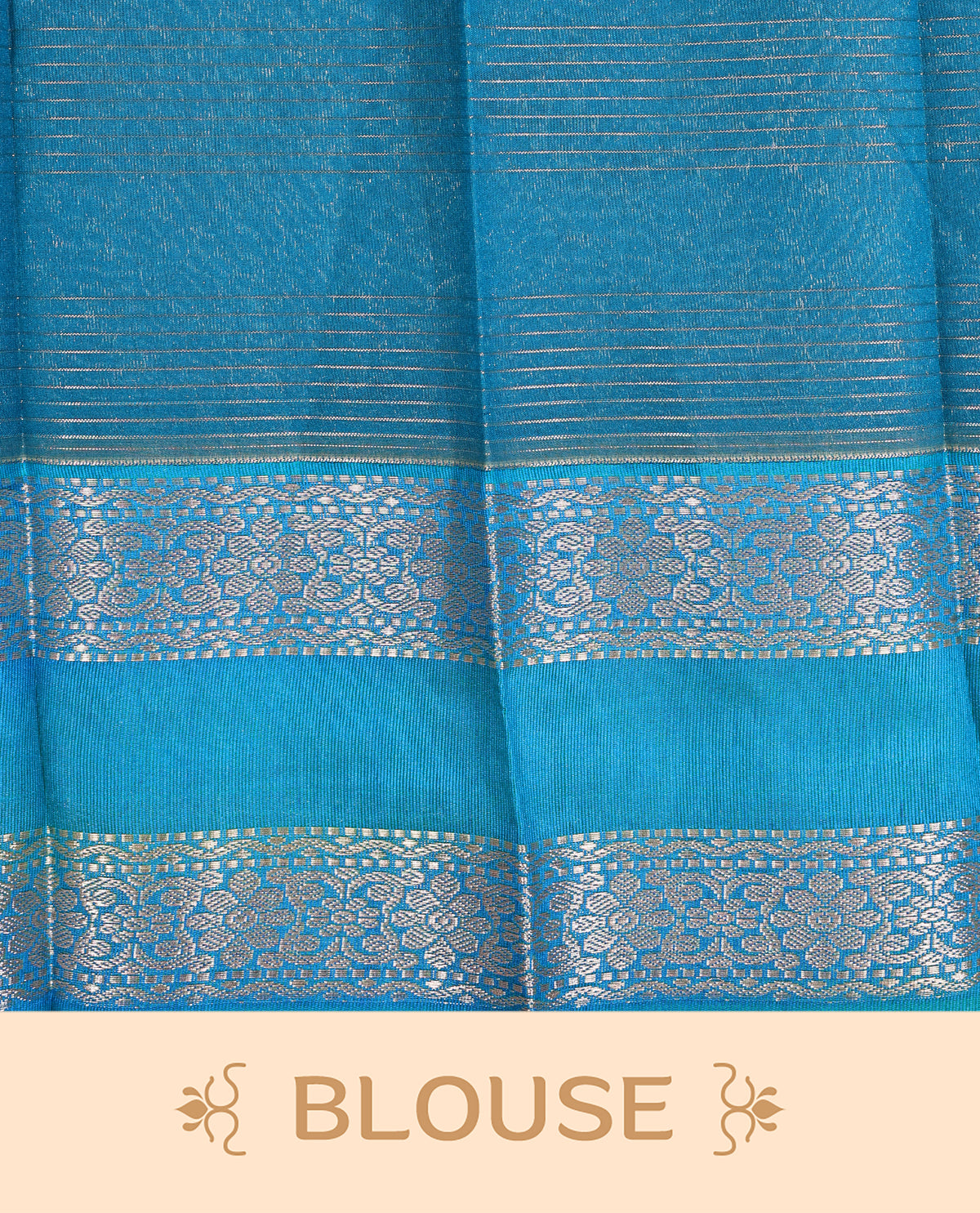 Pastel green colour soft silk saree