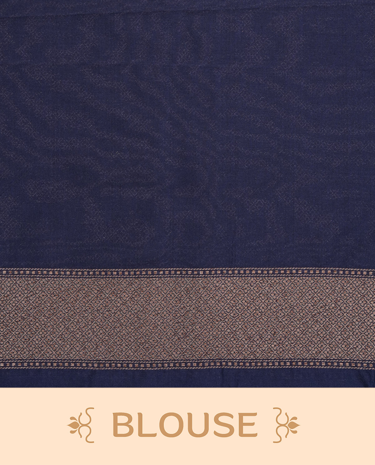 Dark Blue Colour Banaras Katan Silk Saree