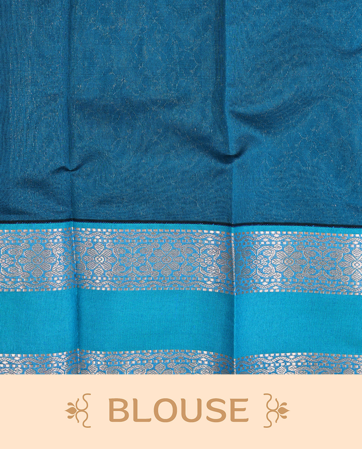 Navy colour soft silk saree