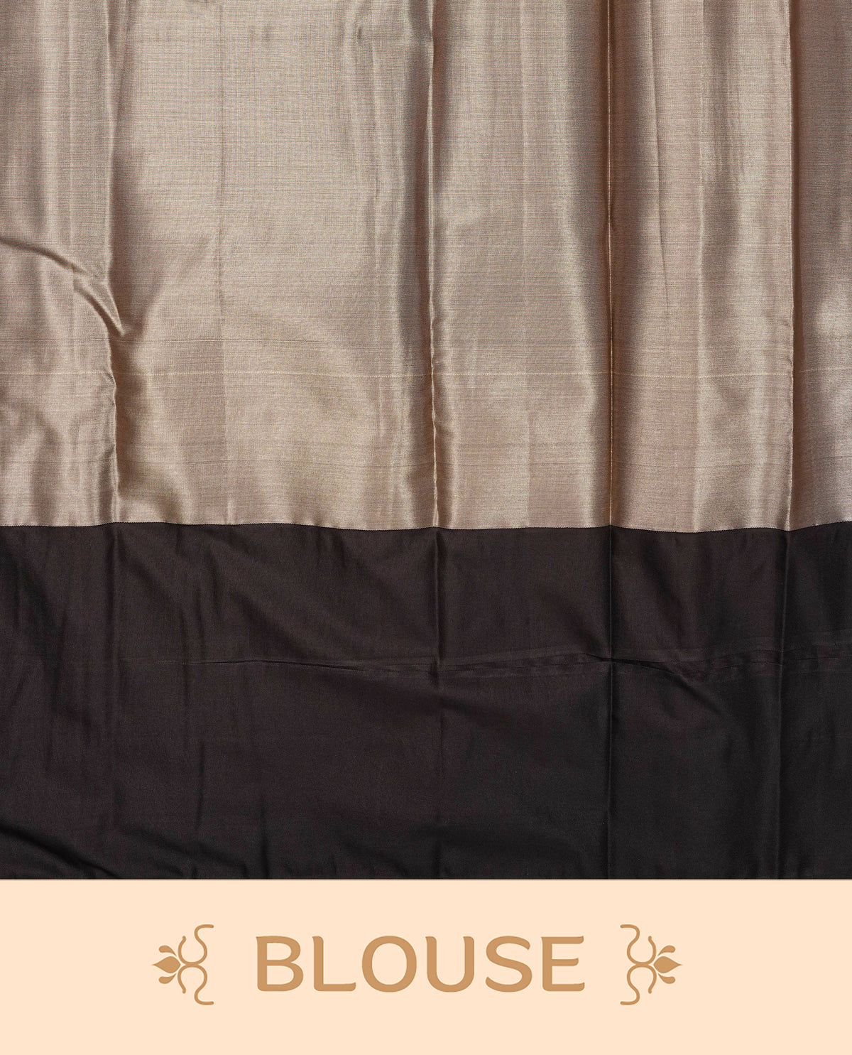 Light Green Colour Semi Tissue Silk Saree featuring a Plain body, complemented by an intricately woven floral zari pallu, a rich Dark Chocolate Brown and gold zari border, and paired with a matching plain blouse piece