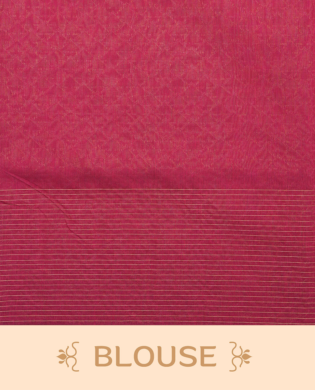Magenta Colour Silk Cotton Saree