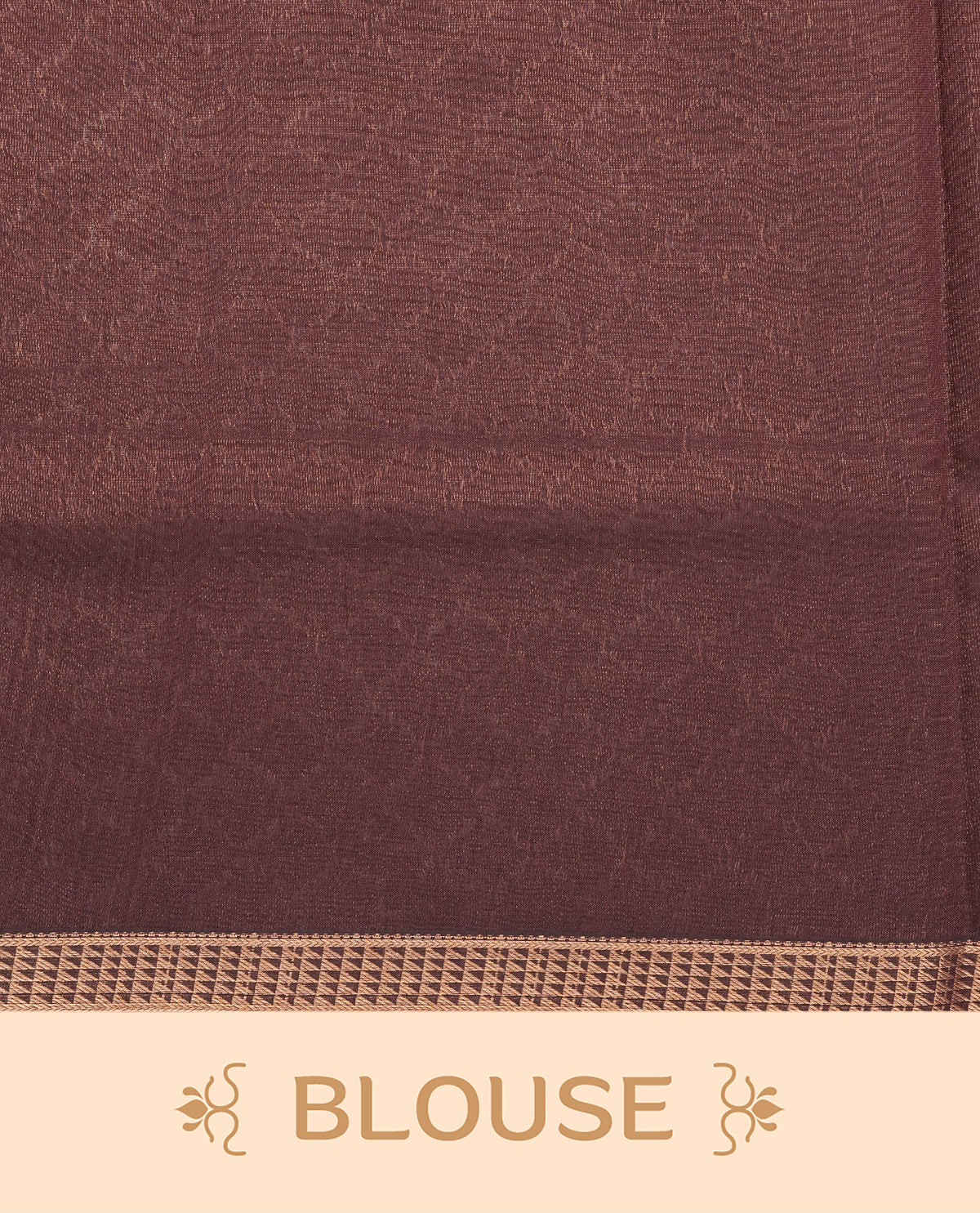 Brown Colour Silk Cotton Saree