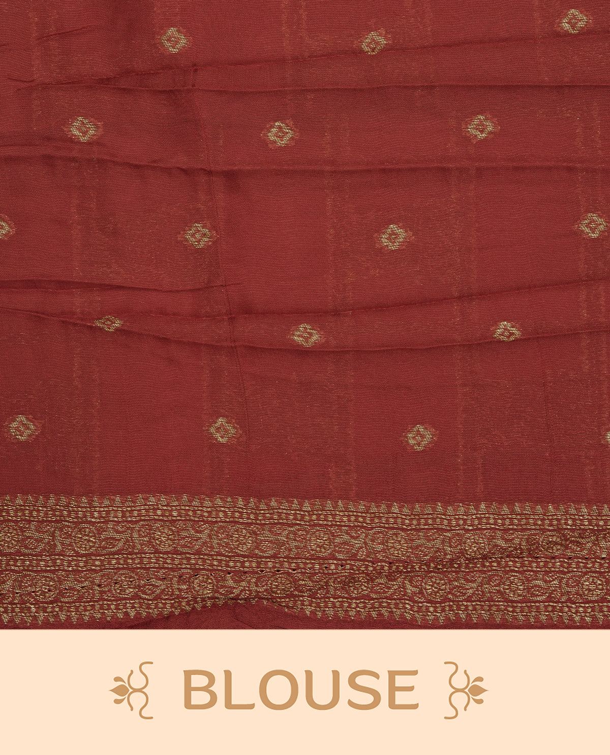 Maroon color Colour Banaras Silk Tussar Georgette Saree