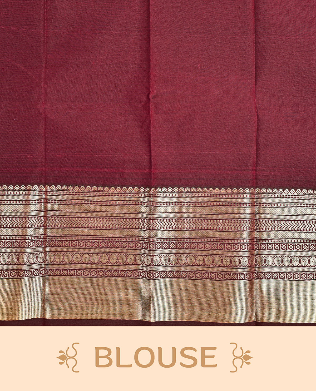 Maroon colour soft silk saree