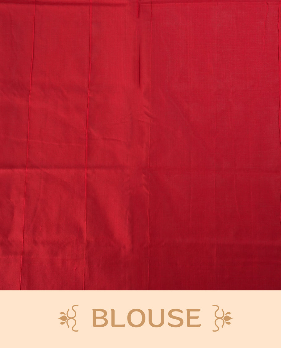 Off white colour Ikkat Pochampally saree with bold grey colour zigzag motifs and contrasting maroon borders, The striking woven pallu enhances its elegance, making it a perfect blend of tradition and style, Paired with a matching blouse.