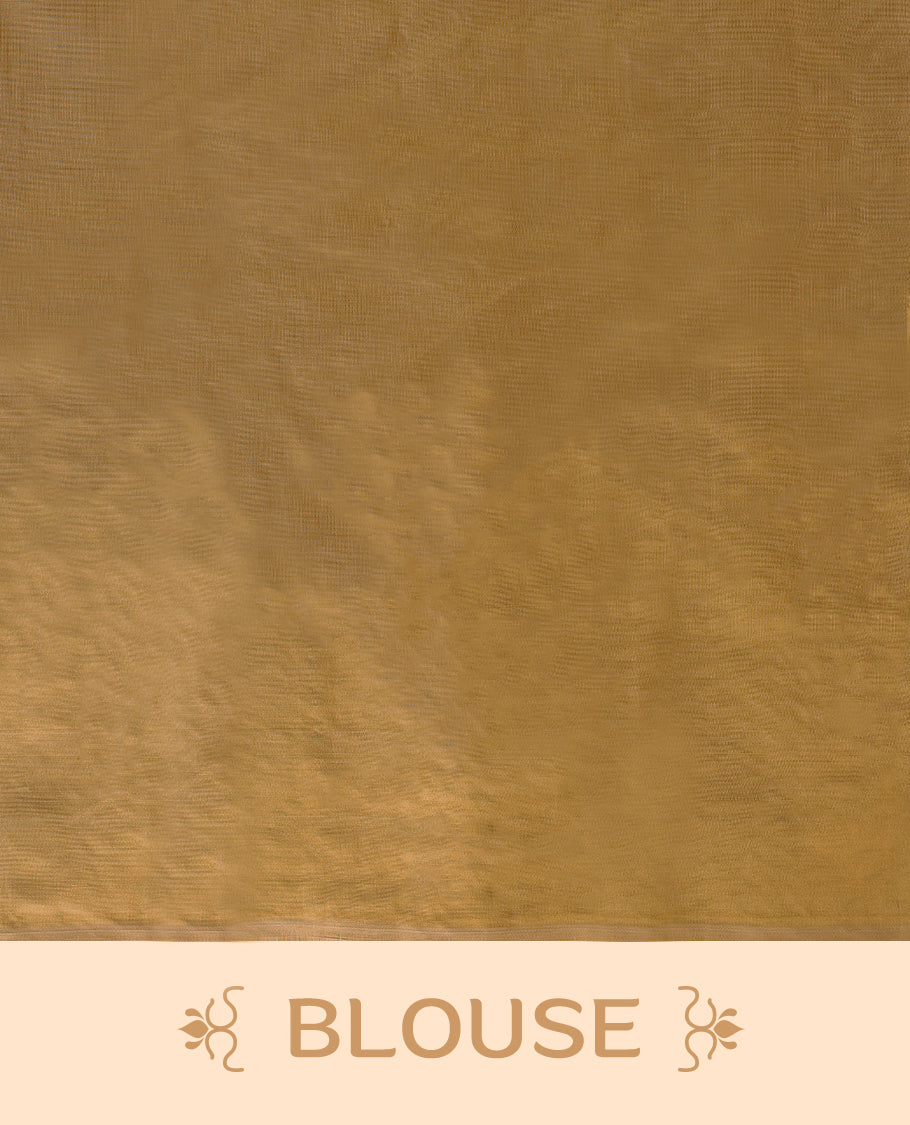Pastel Mustard Colour Vasundhara Silk Saree having Thread Work in Body with Blouse and without Border
