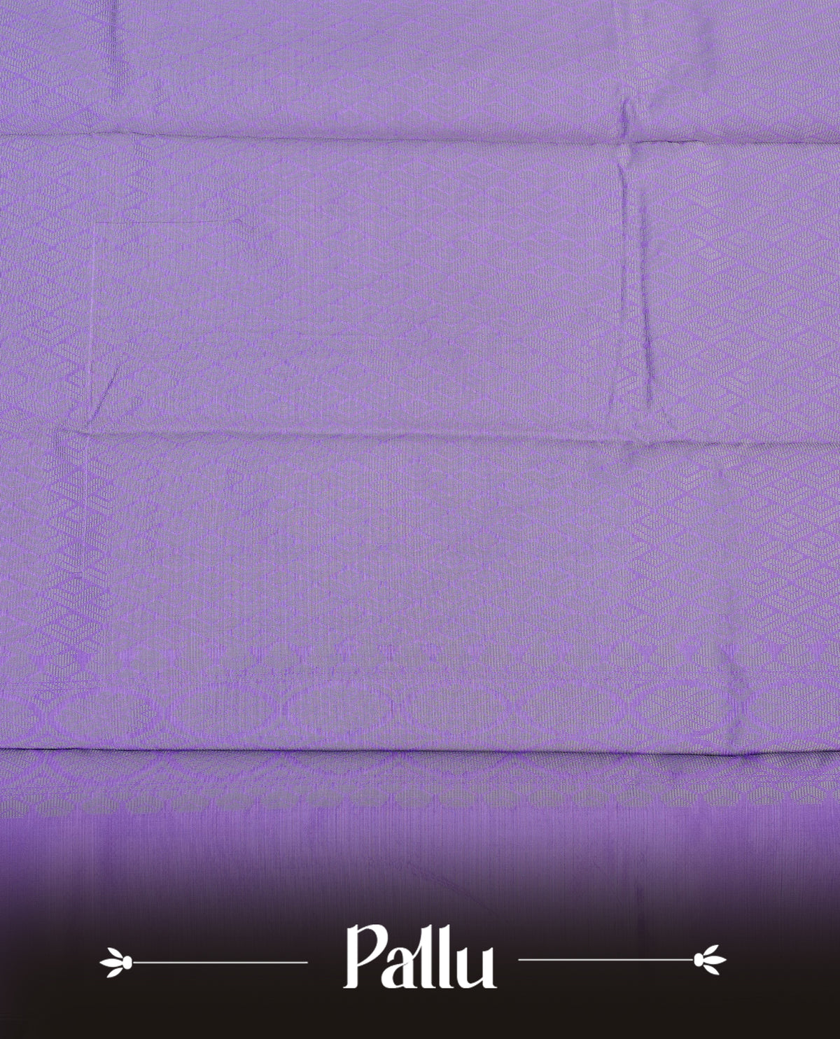 Dark lavender colour silk cotton saree featuring ash lavender colour thread motifs on body thread detiled contrast borders & pallu,comes with matching blouse piece