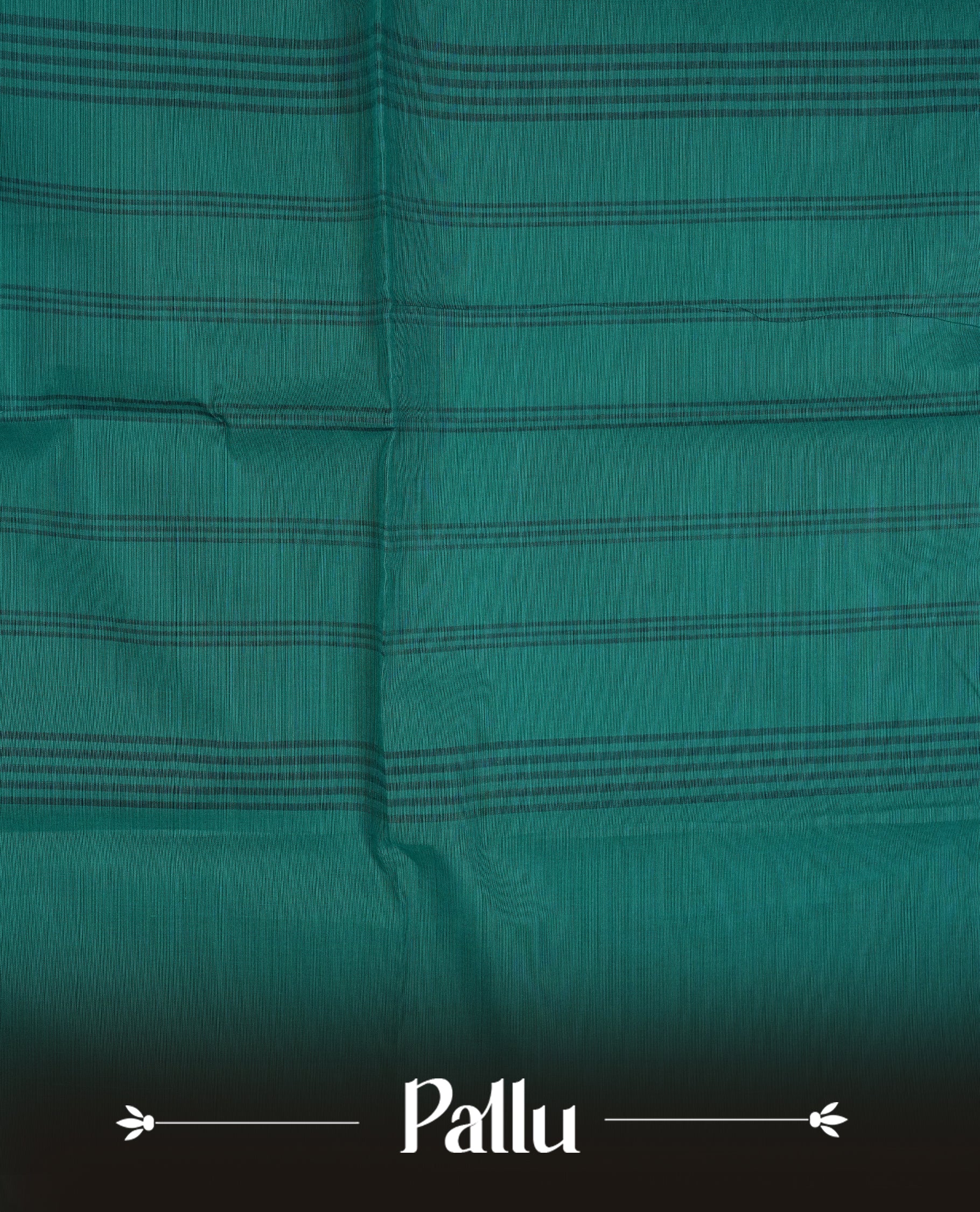 Teal colour chettinad cotton saree featuring Elegant plain body,Contrast Dark green colour with Gold zari border, comes with matching blouse piece.