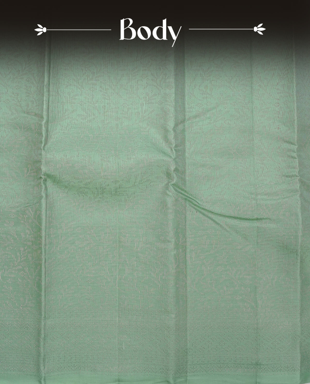 Mint Green Colour soft silk saree featuring elegant Zari Work across the body, complemented by a matching self design pallu, paired with a matching blouse piece.