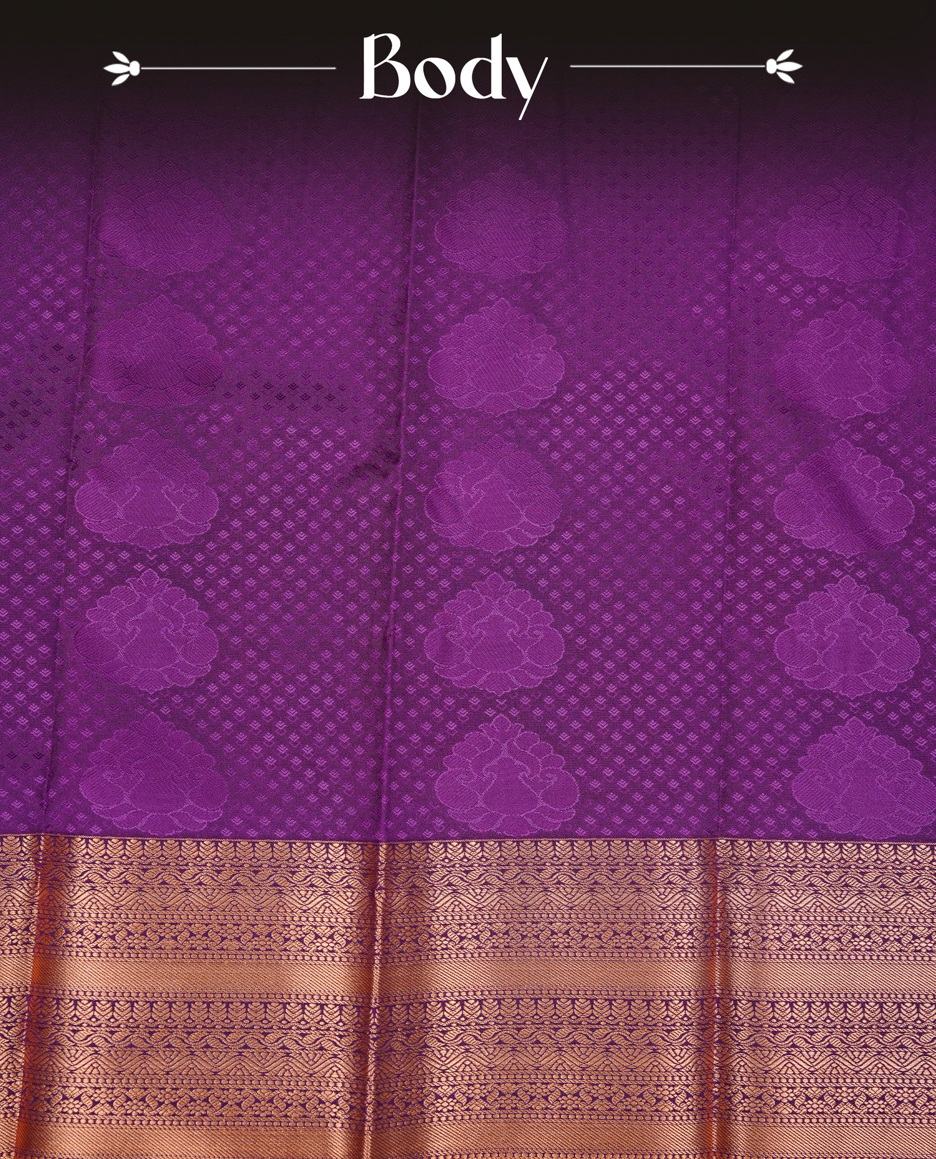 Beige colour Semi silk saree Featuring gold zari motifs on body, complemented by contrast Pastel maroon colour with gold zari border, paired with matching blouse piece.