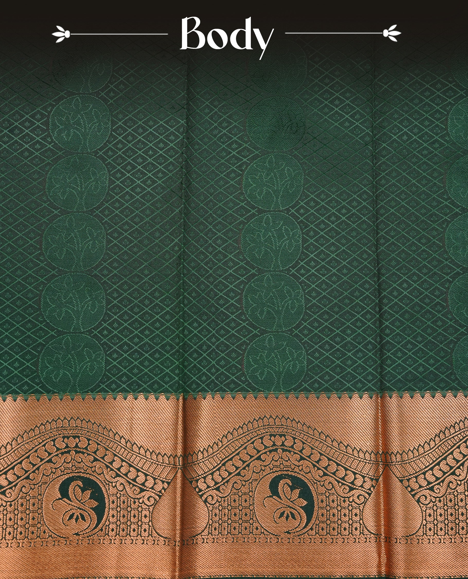 Pink colour Semi silk saree Featuring Gold zari motifs on body, complemented by contrast Maroon colour with gold zari border, paired with matching blouse piece.