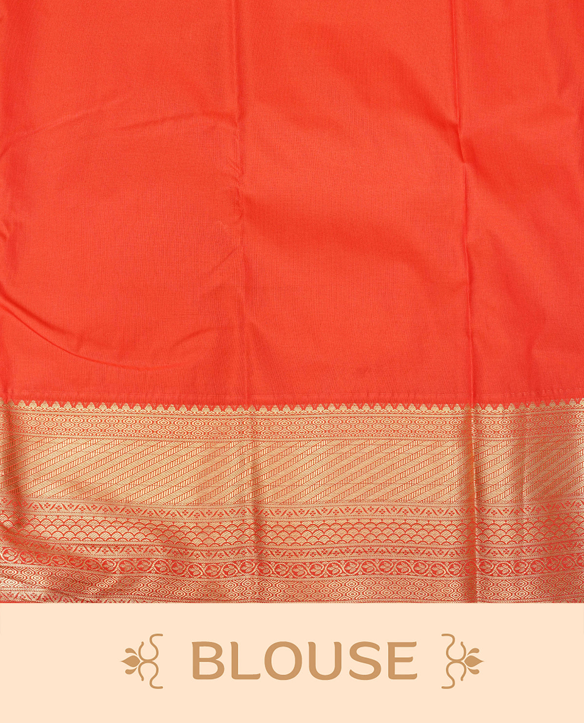 Mustard yellow colour semi wedding silk saree featuring gold zari with motifs on body,contrast red colour with traditional border on body,rich pallu comes with matching blouse piece