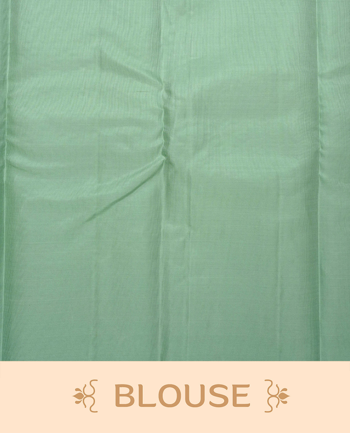 Mint Green Colour soft silk saree featuring elegant Zari Work across the body, complemented by a matching self design pallu, paired with a matching blouse piece.