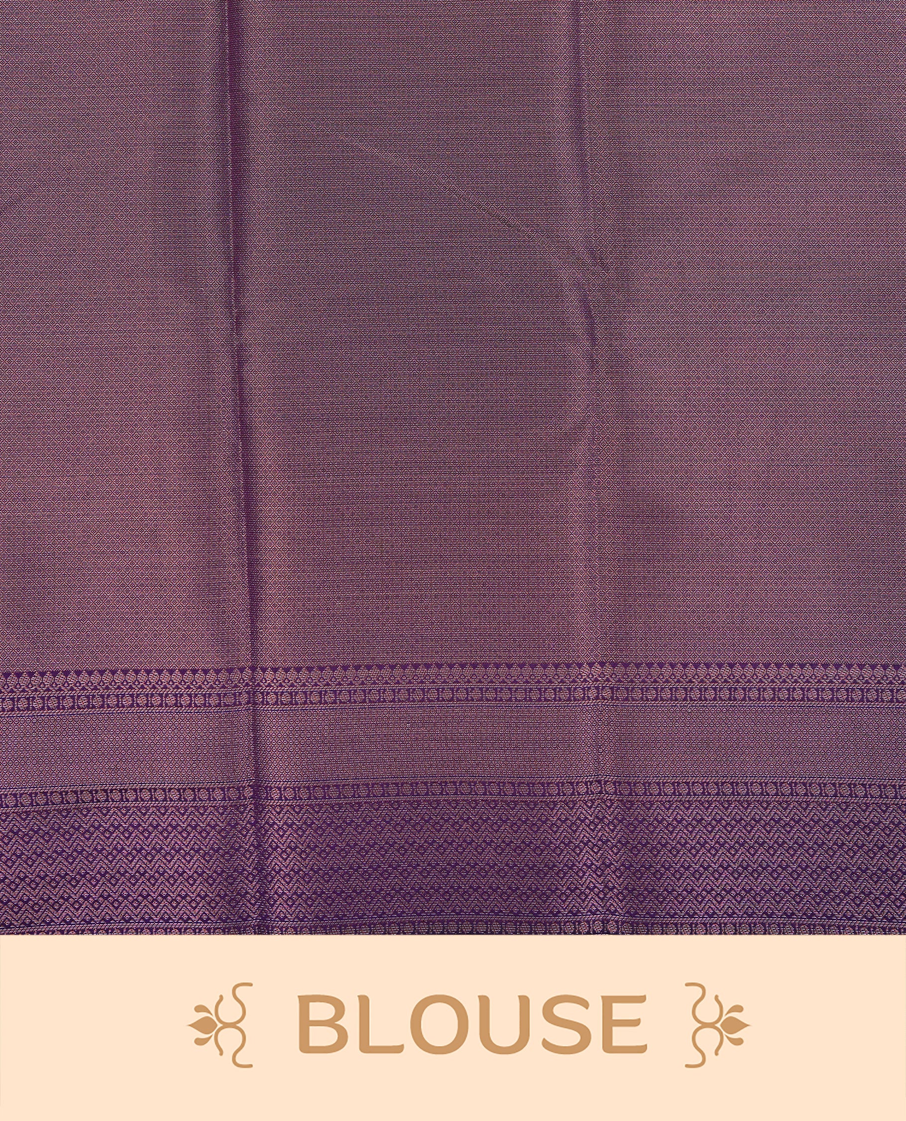Teal Colour Semi wedding silk saree Featuring Silver Zari Check across Body, Complemented by Contrast Purple Colour With traditional Border, paired with matching blouse Piece.