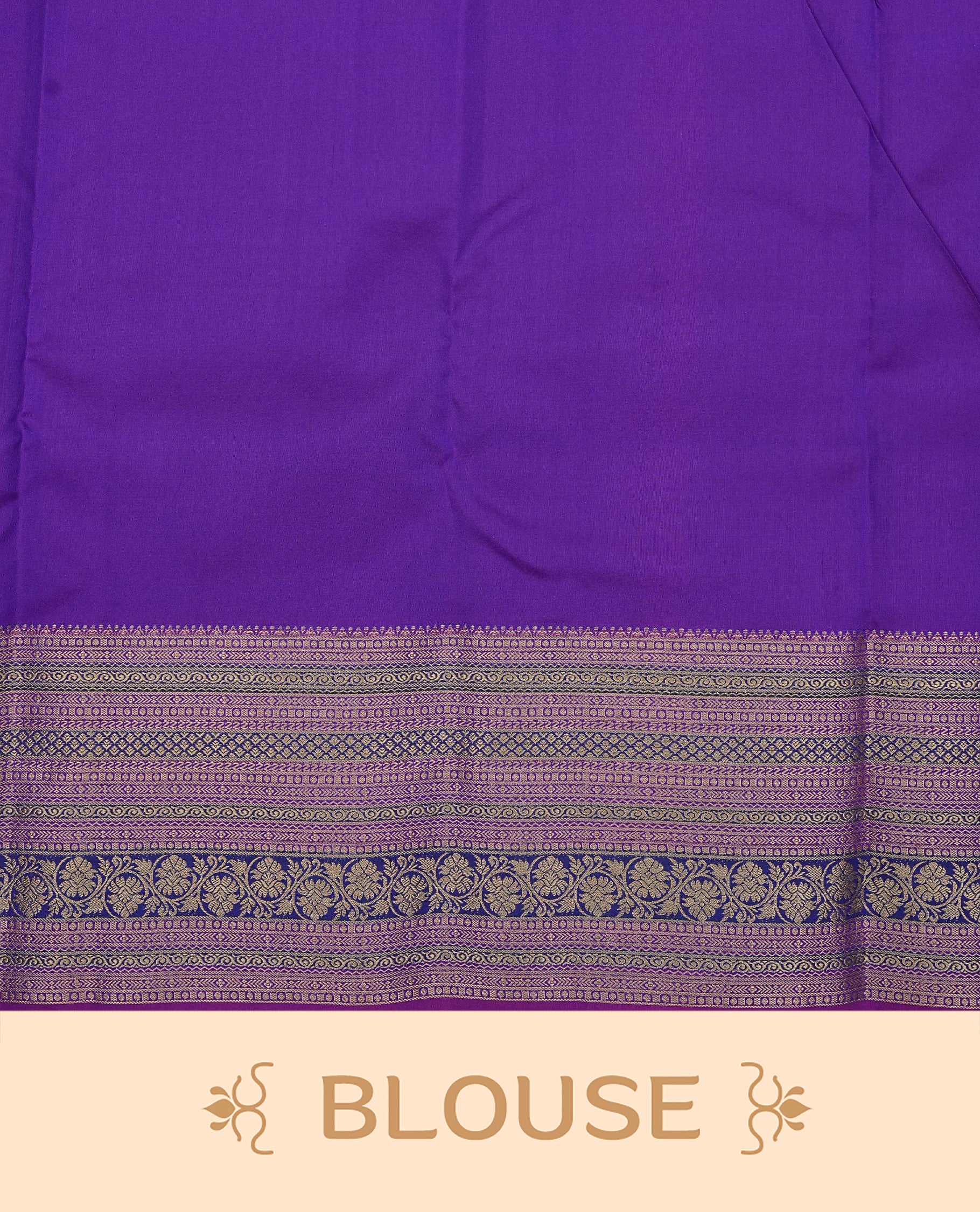 Orange colour Kancheepuram silk saree featuring Gold zari Motifs on body, complemented by Multicolour with Traditional border, comes with matching blouse piece.