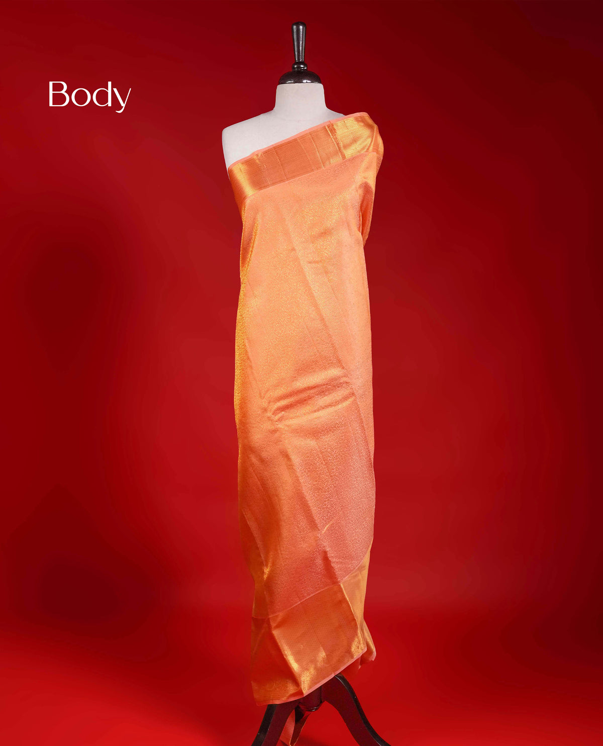 Peach Colour Samudrika Silk saree.