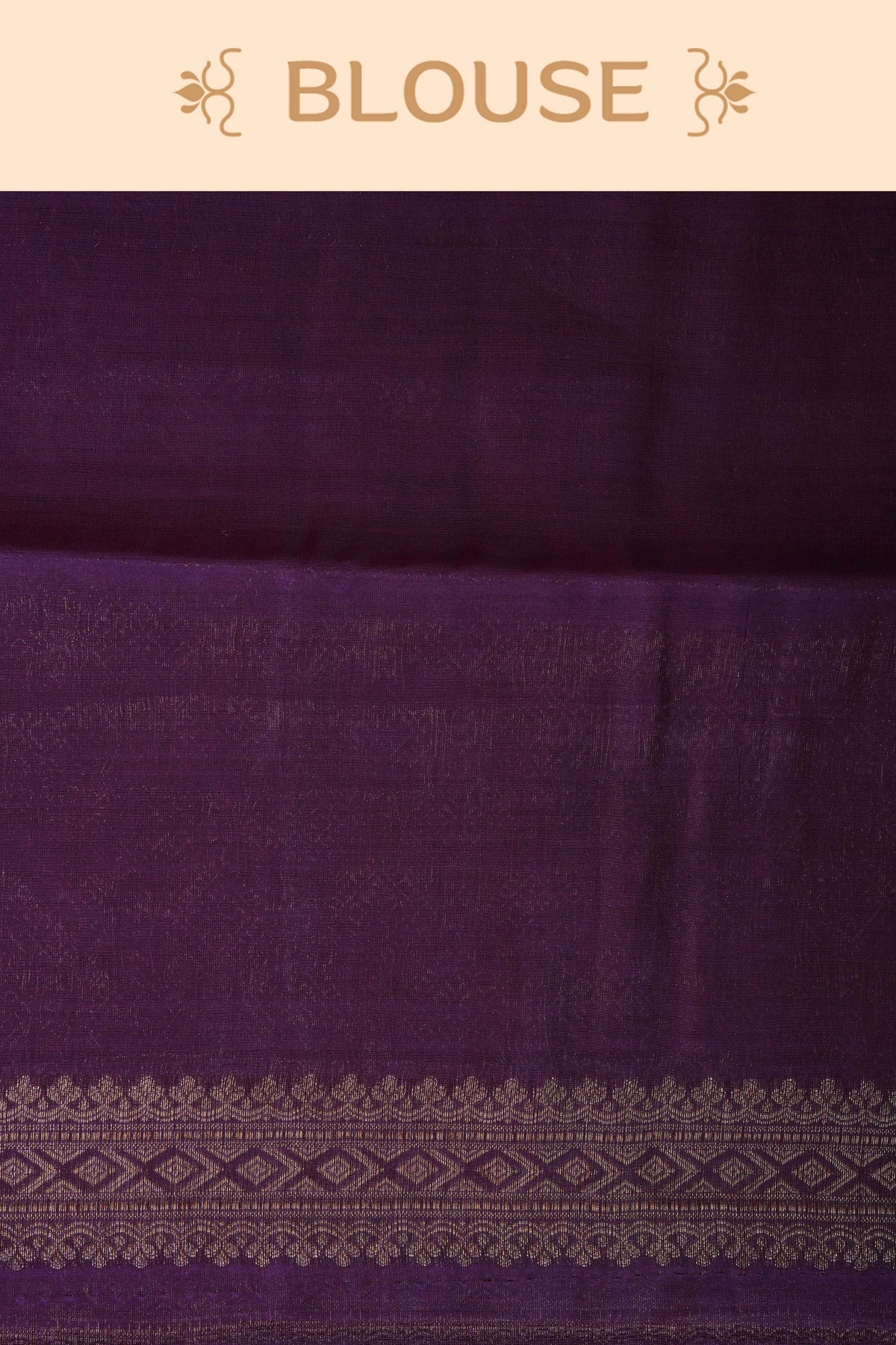 Burgundy colour Banarasi Chanderi silk saree