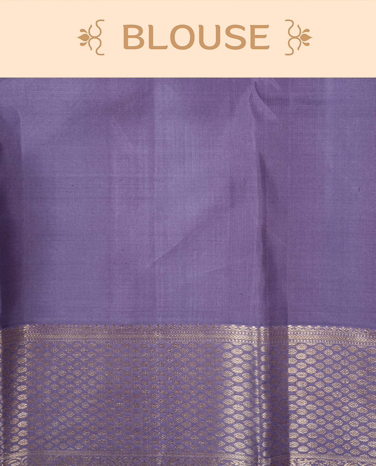 Dusty Lavender Colour Samudrika Silk saree.