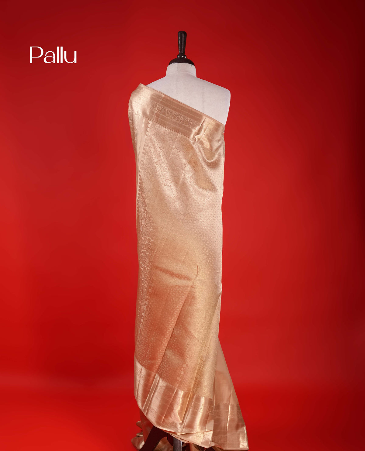 Beige Colour Samudrika Silk saree.