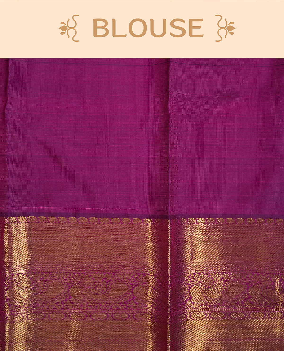 Purple Colour Samudrika Silk saree.