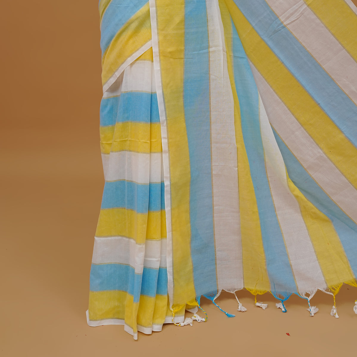 Multi Colour Mul Cotton Saree