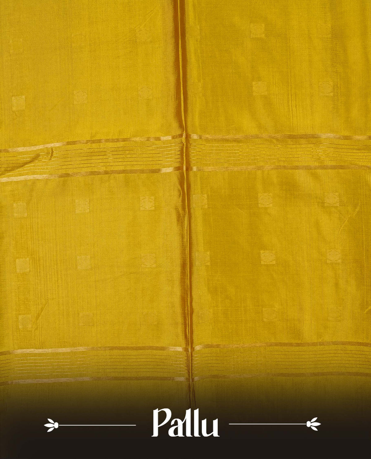 Sunken Gold colour fiber silk saree