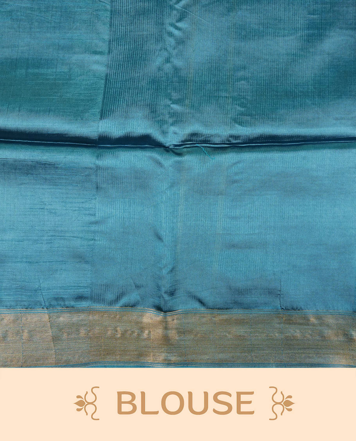 Steal Blue colour fiber silk saree