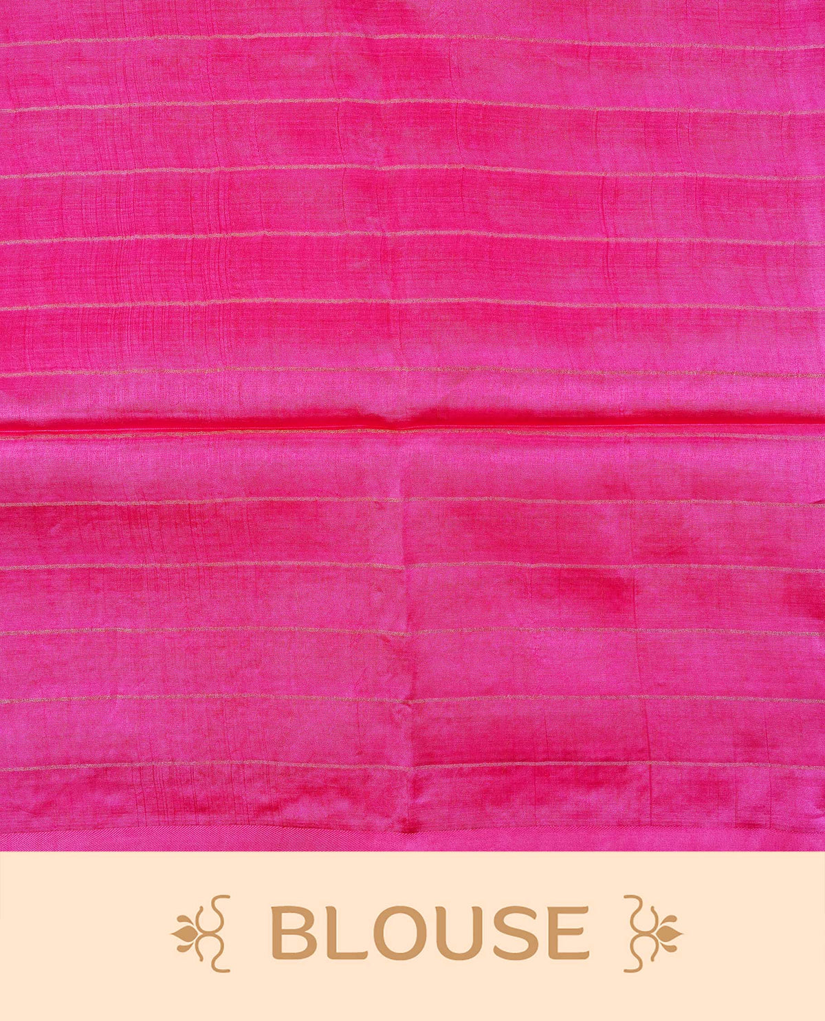 Magenta colour fiber silk saree
