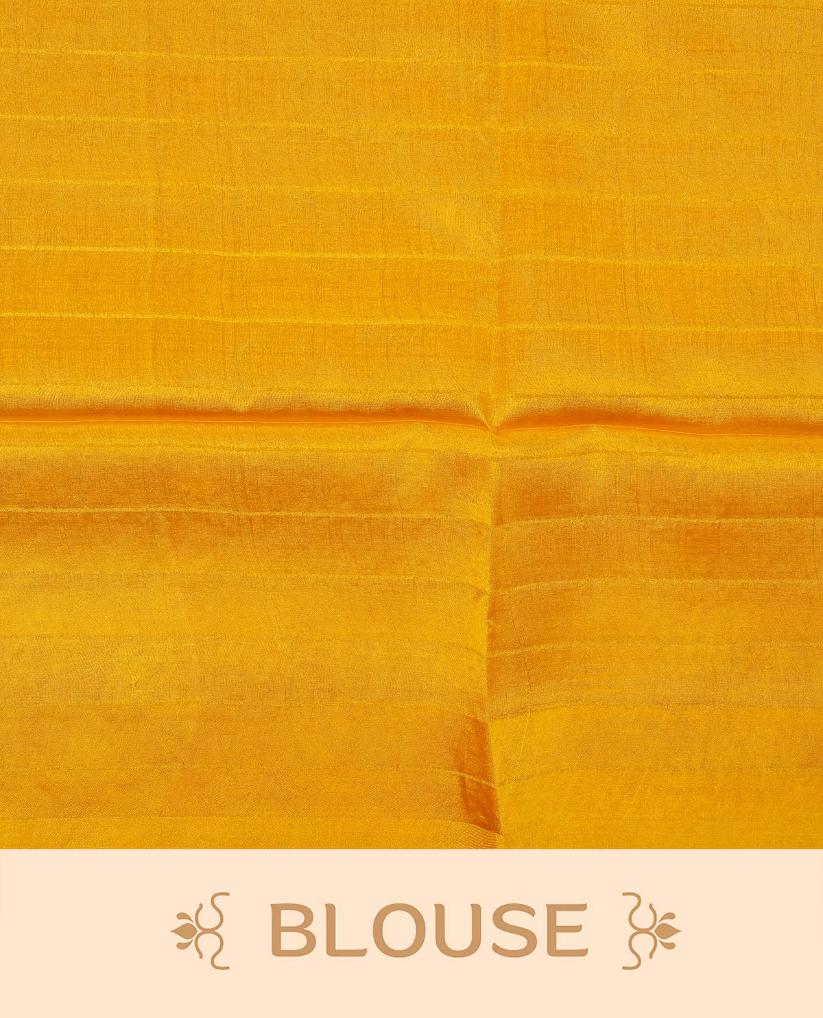Yellow colour fiber silk saree