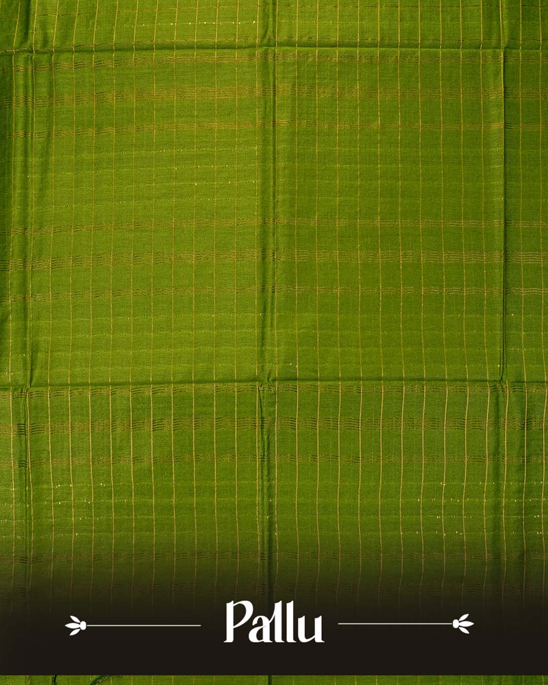 Pistachio green colour Tusser Silk saree