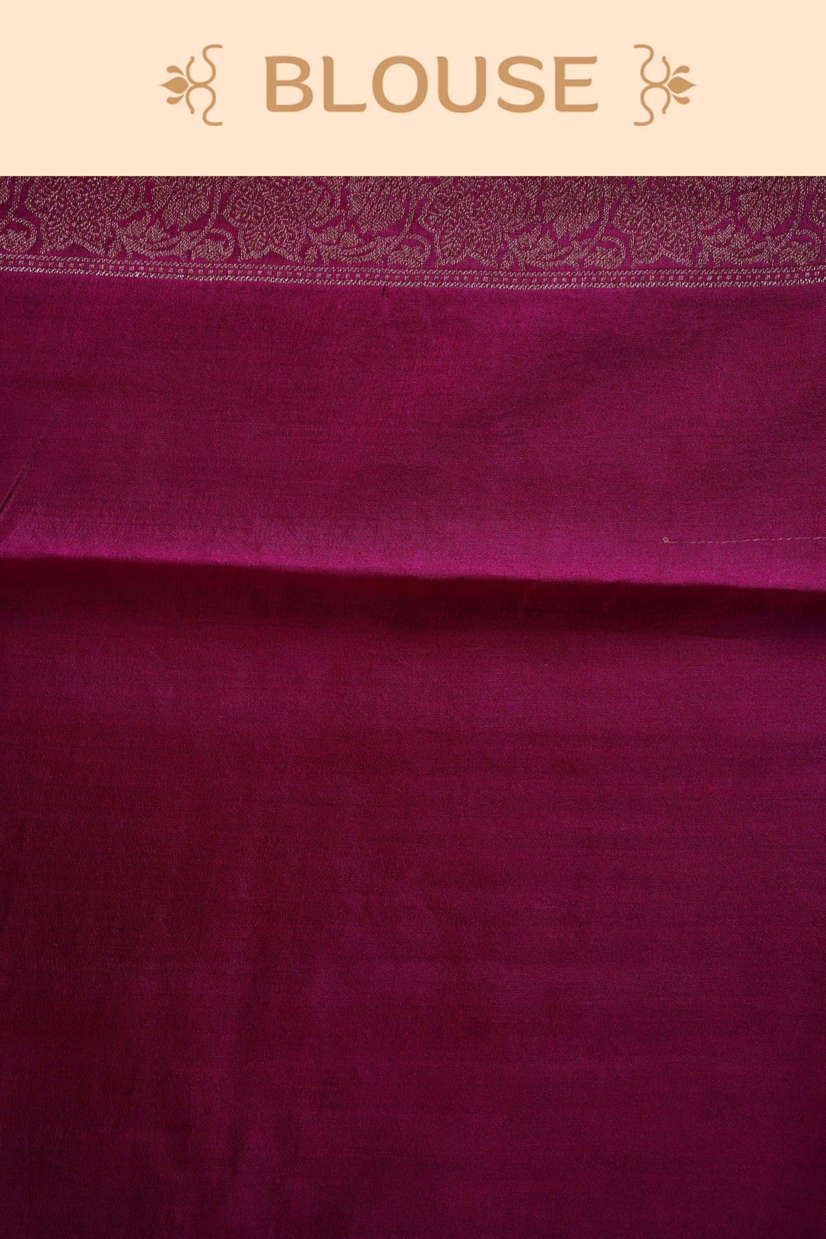 Royal Cream colour Banarasi soft silk saree
