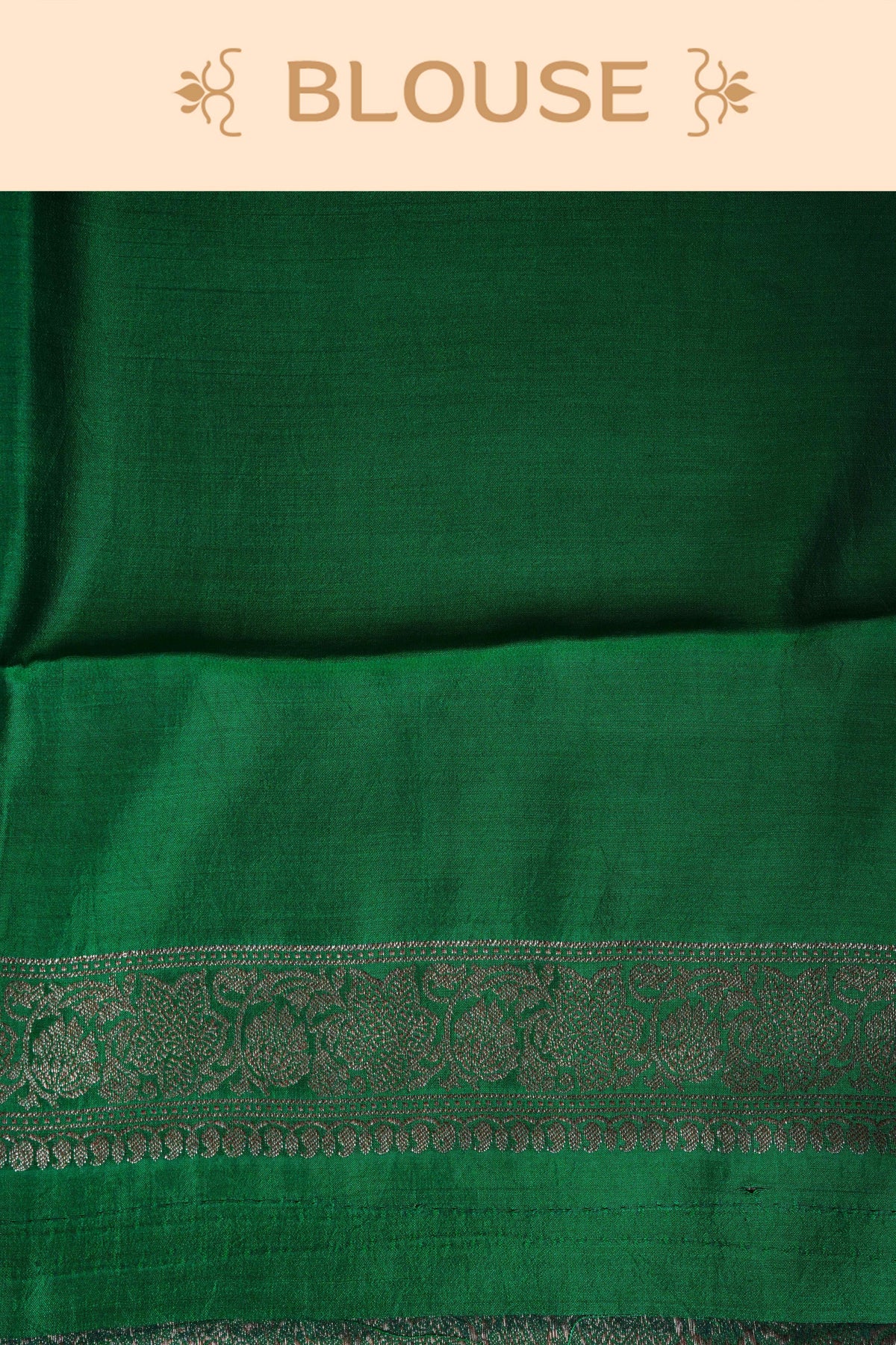 Brown colour Banarasi soft silk saree
