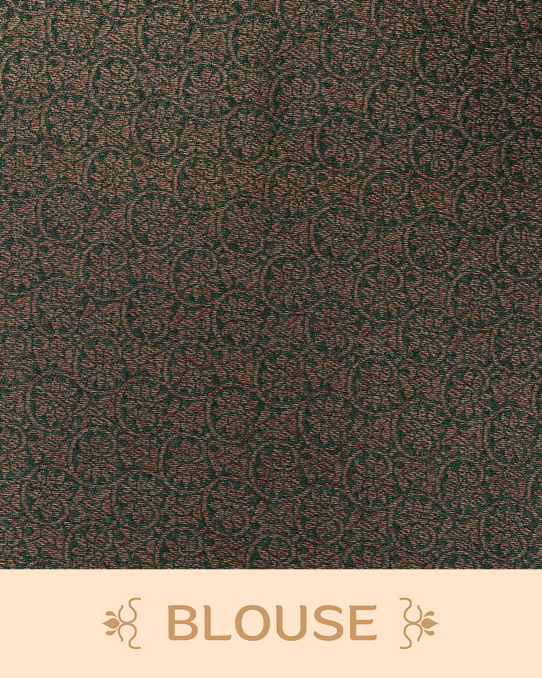 Mustard yellow colour semi linen saree thread motifs on body, contrast bottle green colour gold zari border, rich pallu comes with matching blouse piece