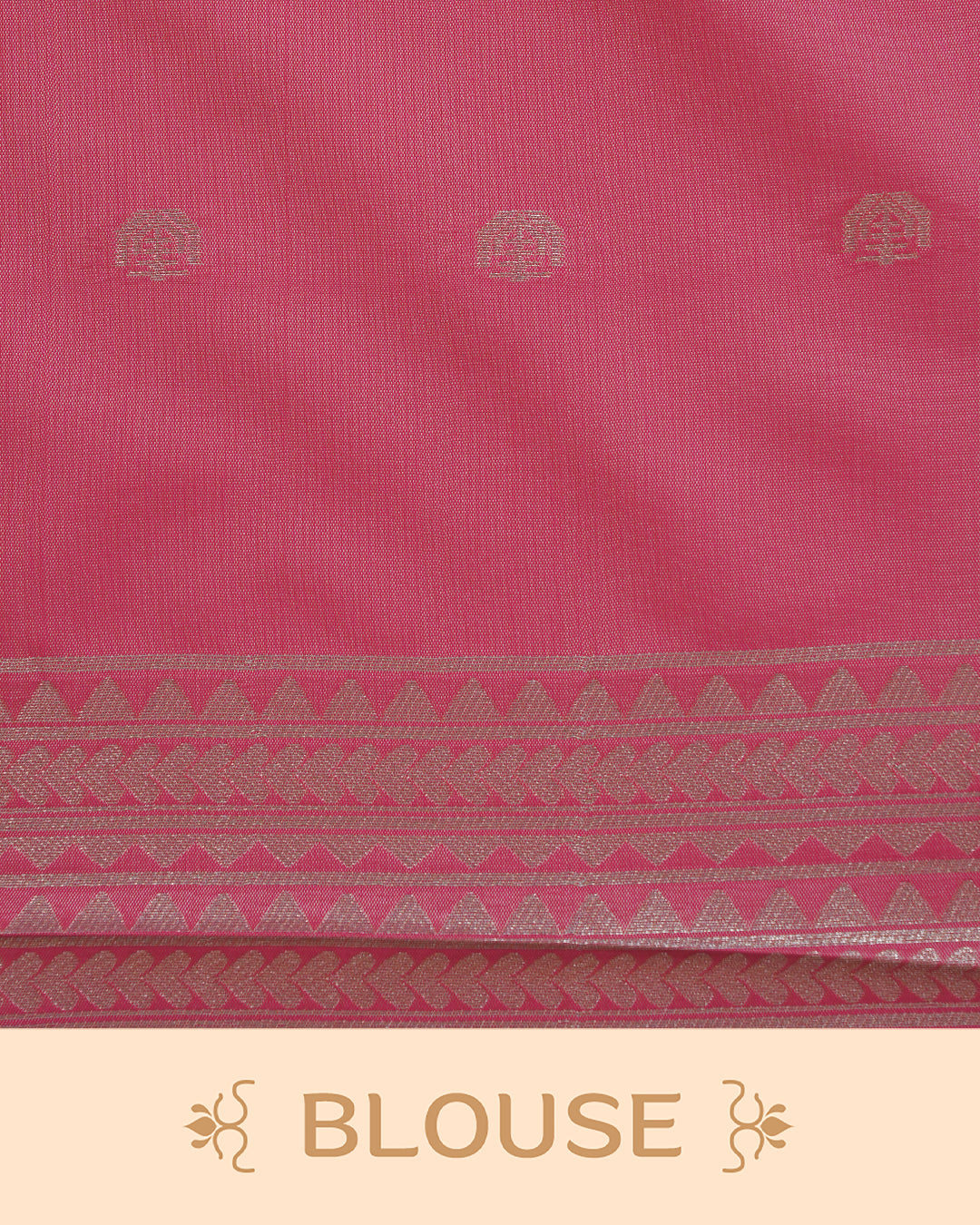 Greyish Cream colour semi silk saree.