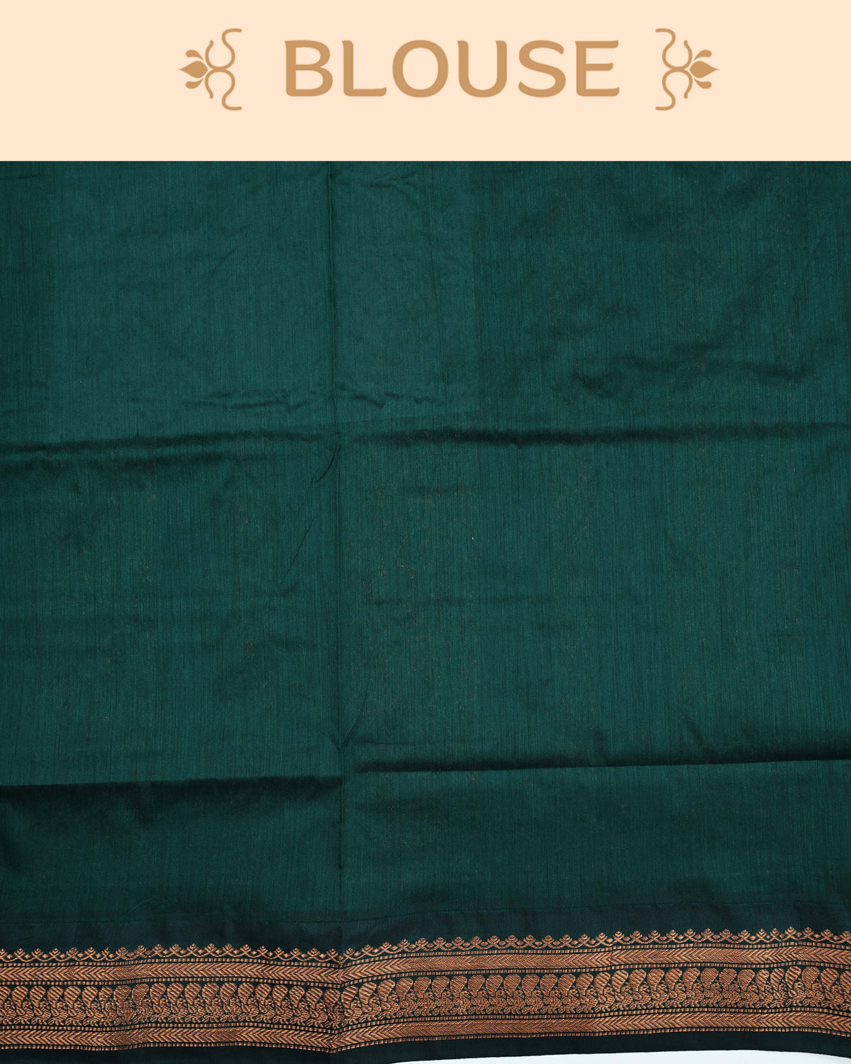 Rust orange colour Kalyani Cotton Saree