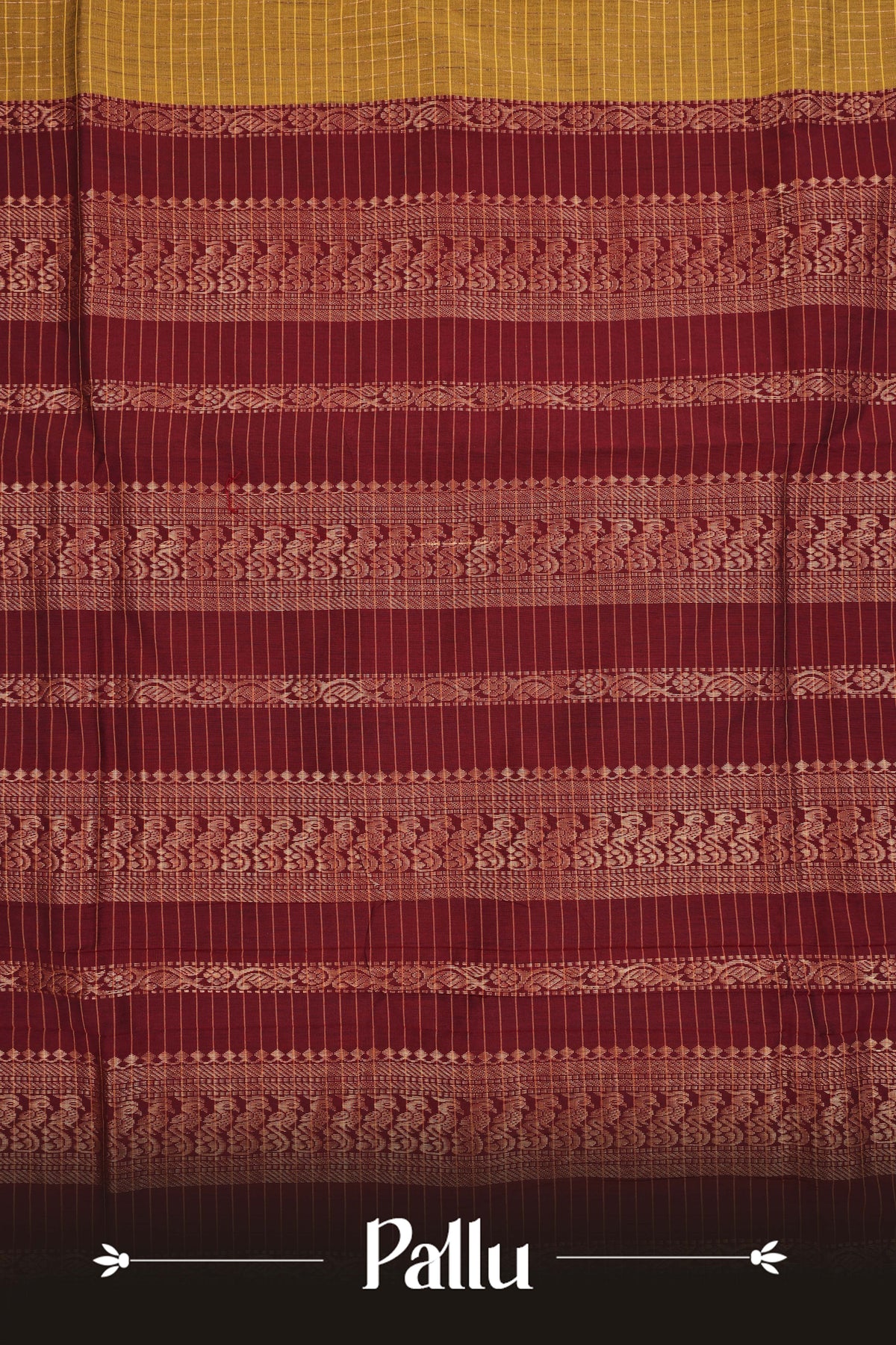Olive colour Kalyani Cotton Saree