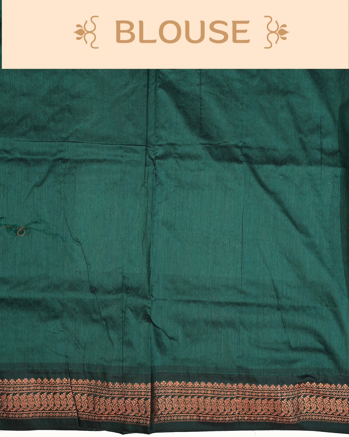 Crimson red colour Kalyani Cotton Saree