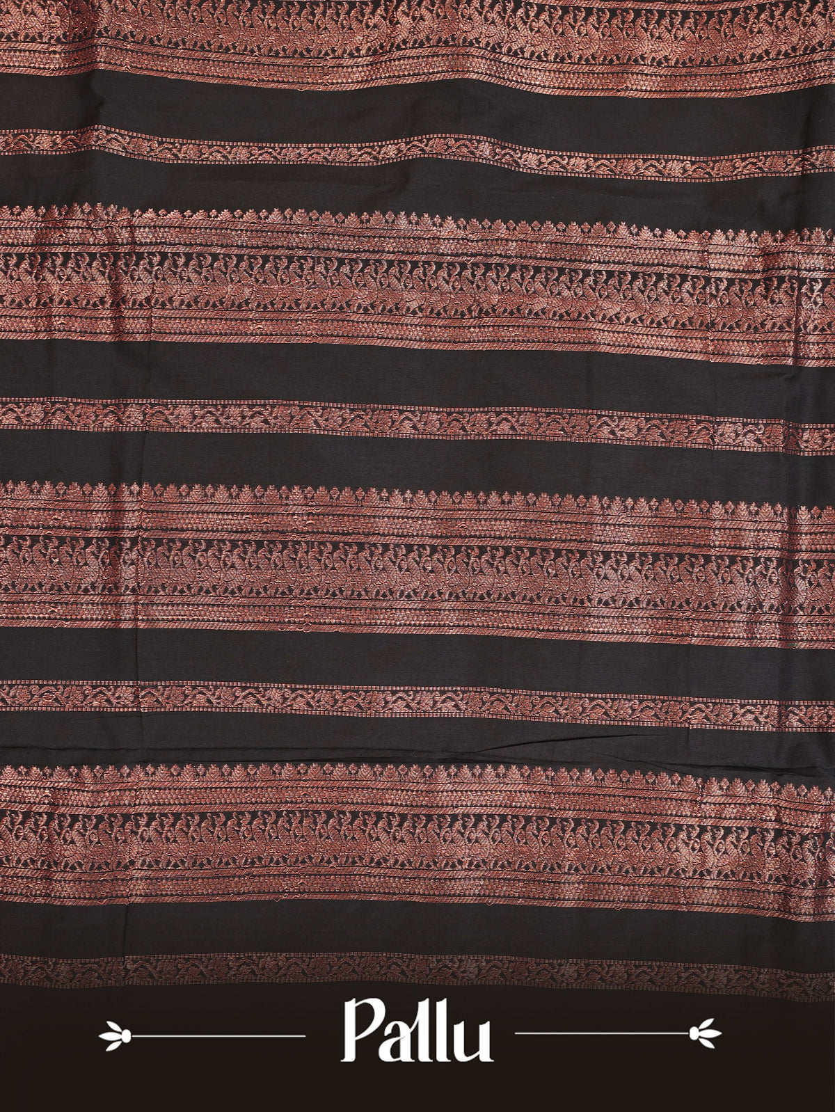 Black colour Kalyani Cotton Saree