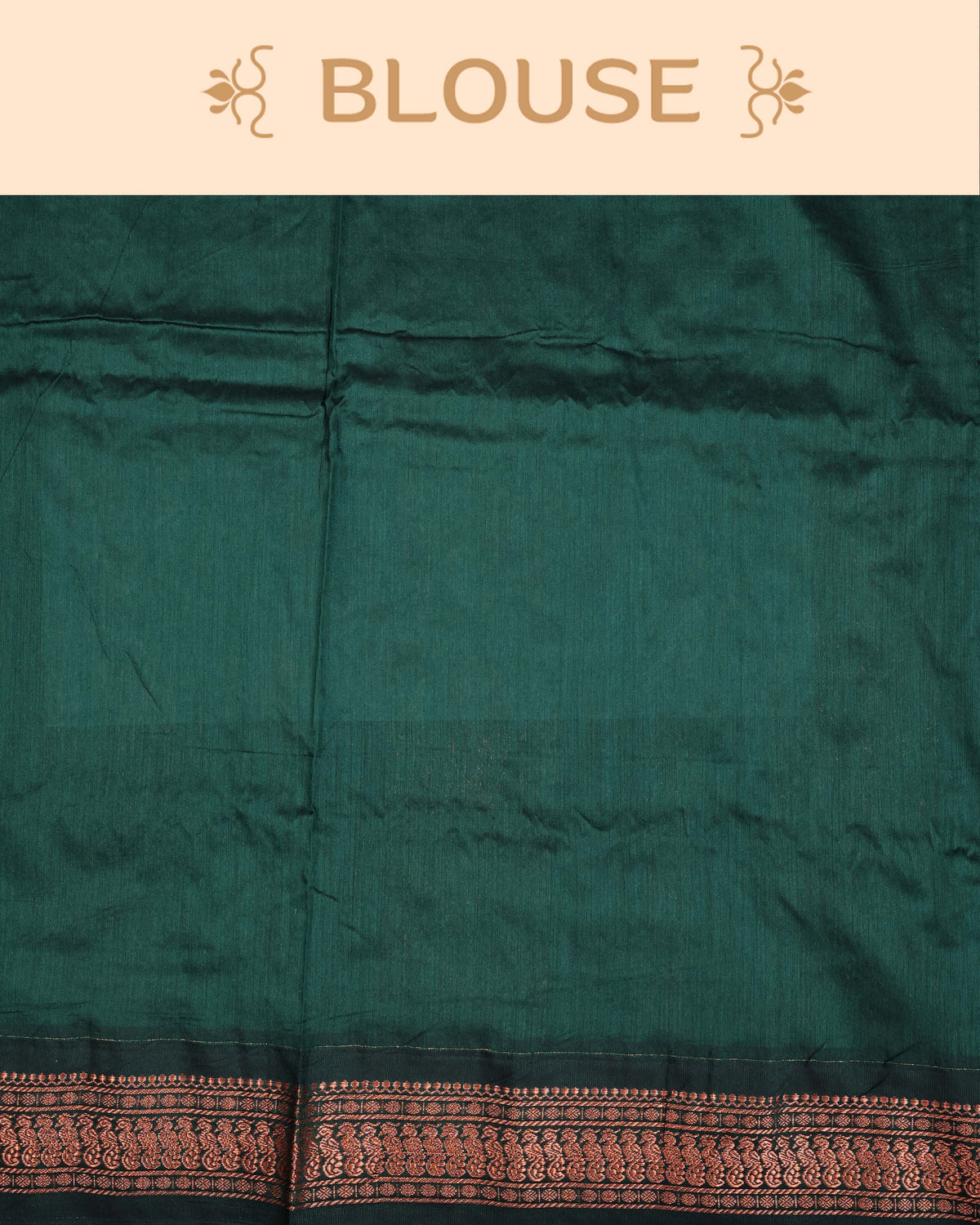Rust orange colour Kalyani Cotton Saree