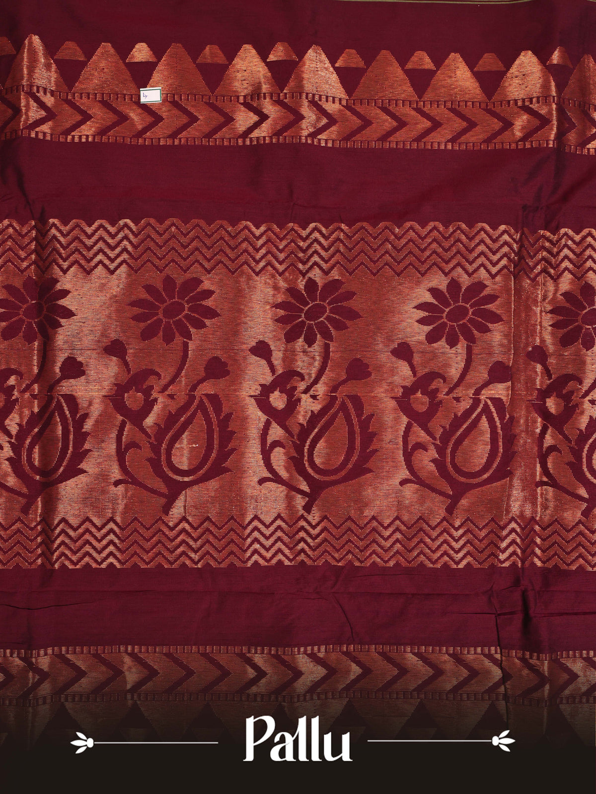 Olive green colour Kalyani Cotton Saree