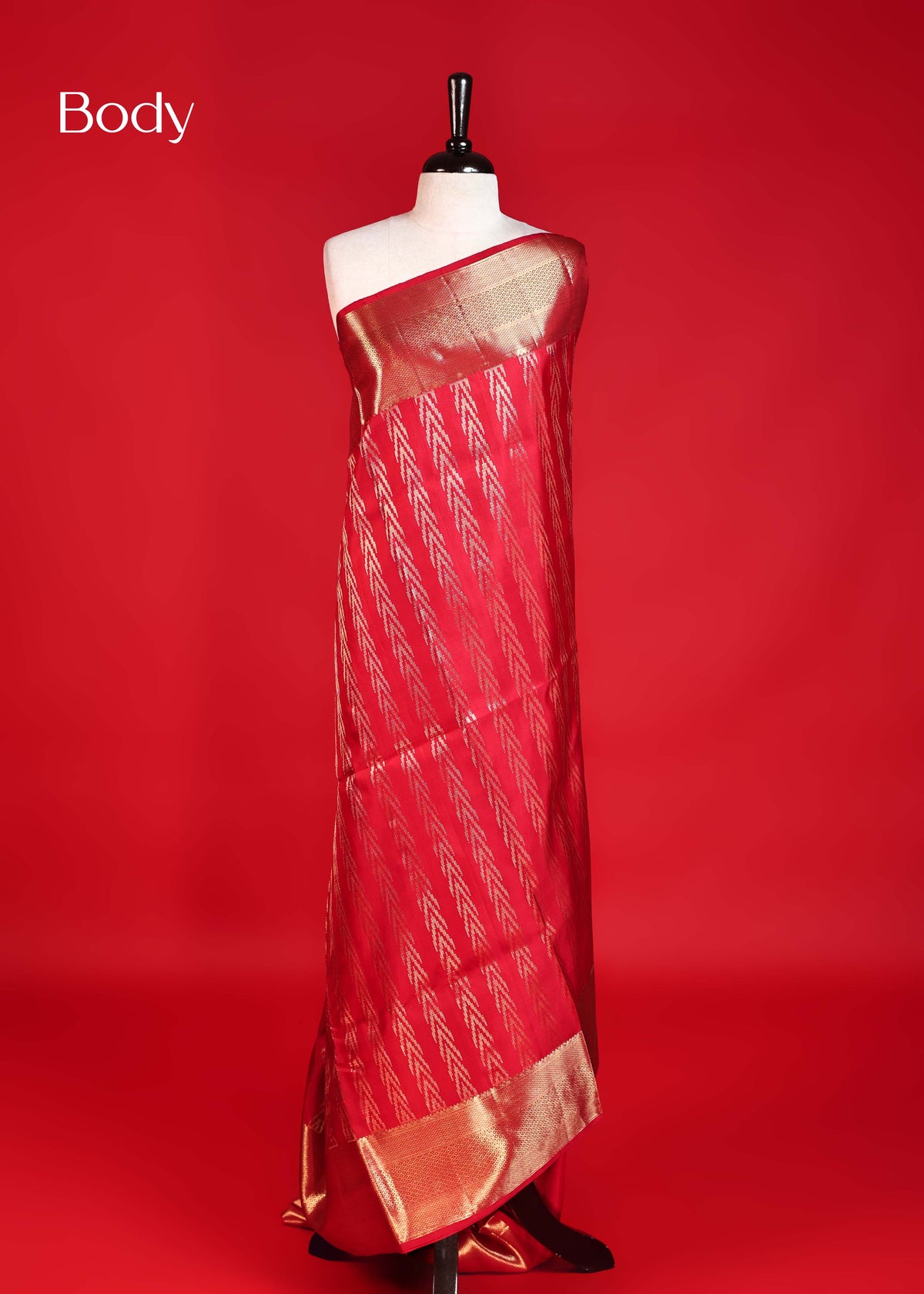 Red Colour Soft Kancheepuram Silk saree.