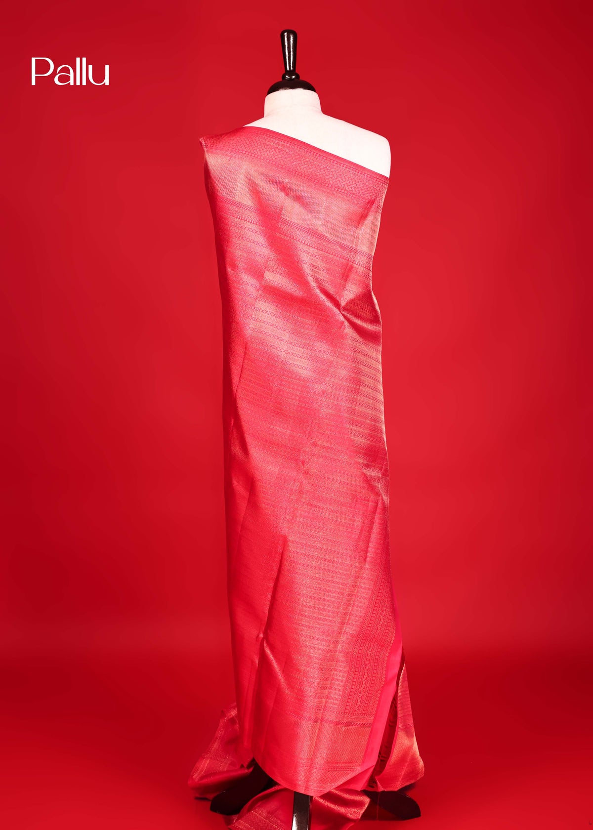 Rani Pink Colour Samudrika Silk saree.