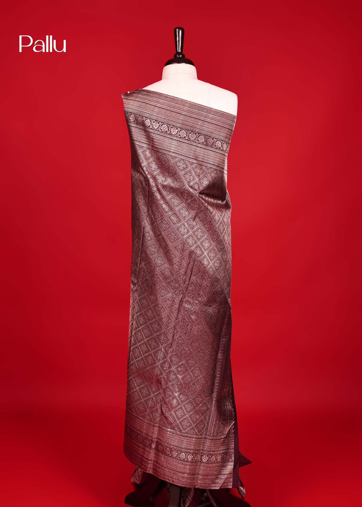 Chocolate Colour Samudrika Silk saree.